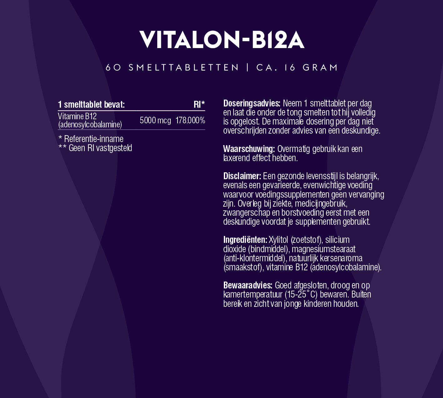 Vitalon-B12A (vitamine B12)
