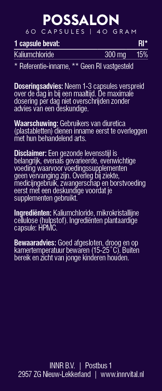 Possalon (natuurlijke kalium)