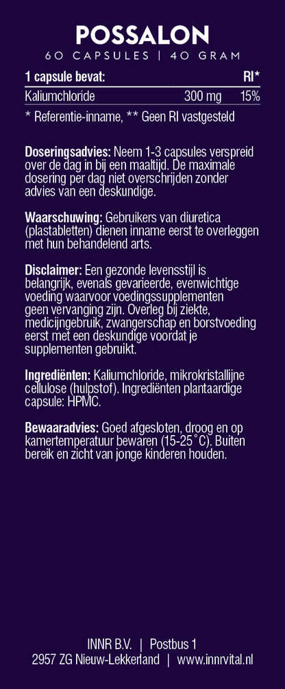 Possalon (natuurlijke kalium)