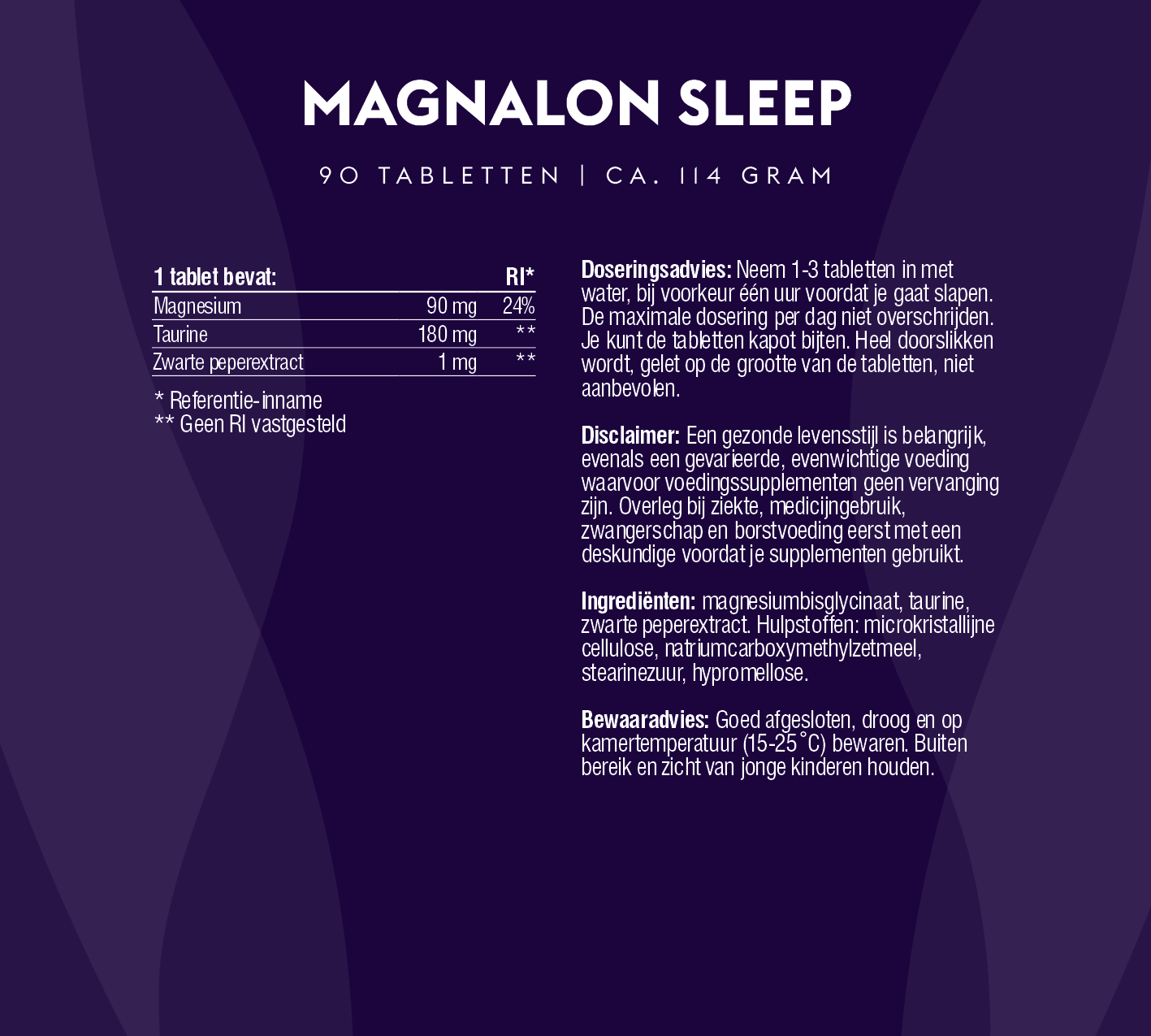Magnalon Sleep (magnesiumbisglycinaat)