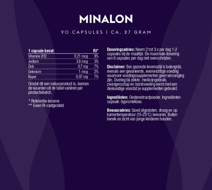Minalon (100% natuurlijk mineralencomplex)