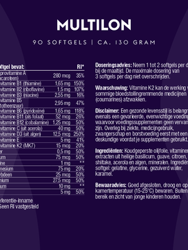 Multilon (multivitamine + mineralen)