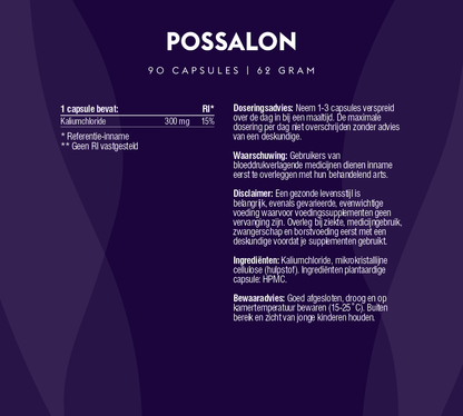Possalon (100% natuurlijk kalium)