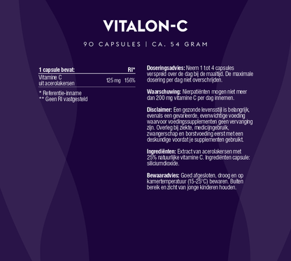 Vitalon-C (100% natuurlijke vitamine C)