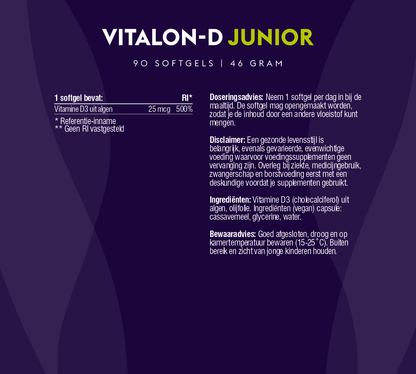 Vitalon-D Junior (100% natuurlijke vitamine D3)