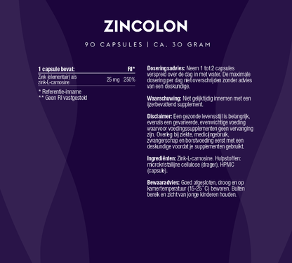 Zincolon (100% natuurlijke zink)