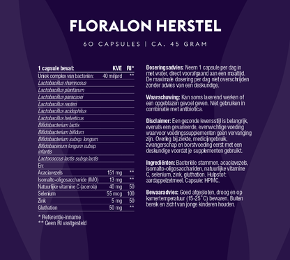 Floralon Herstel (probioticacomplex)
