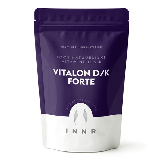 Vitalon-D/K Forte (100% natuurlijke vitamine D3 & K2 extra hoog gedoseerd)